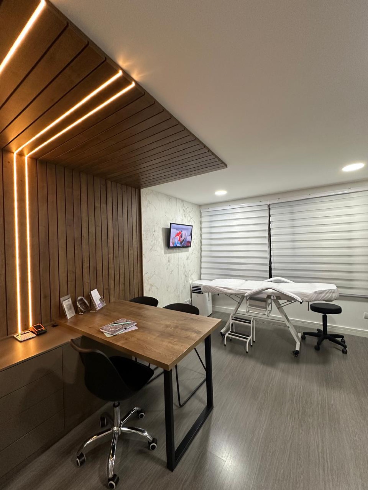 Sala de atendimento da Illa Estética